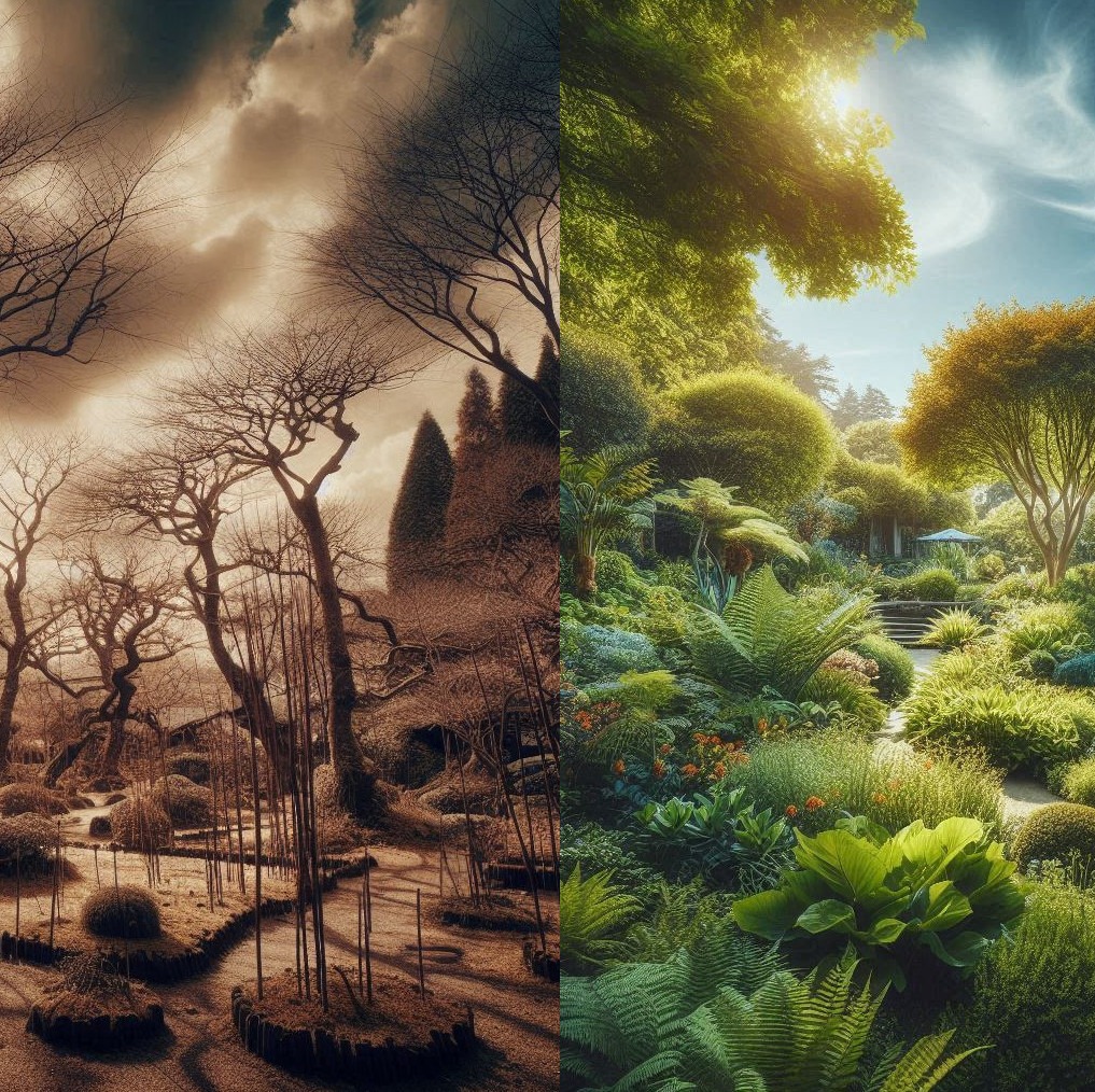 Rappresentazione metaforica di un disturbo bipolare